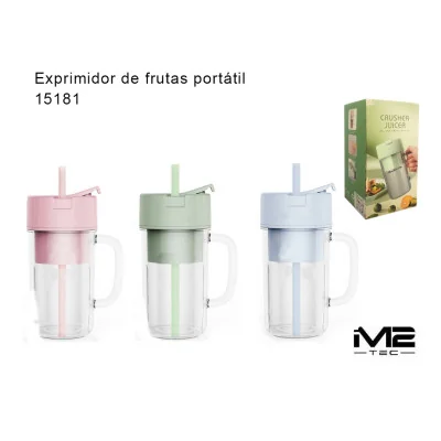 Exprimidor de Frutas Portátil Taza con Asa Ref 15181