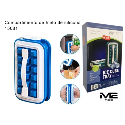 Cubitera Antiderrame Azul B2B | M2TEC Grossista