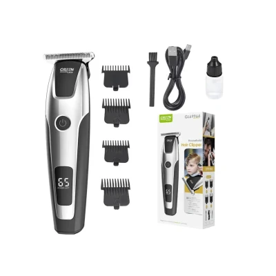 Tondeuse à cheveux professionnelle GL69964 avec autonomie de 150 minutes, écran LED...