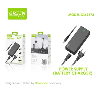 Carregador DC de 84W para scooter elétrica no atacado | Atacadista M2TEC