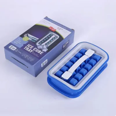 Cubitera Antiderrame Azul B2B | M2TEC Mayorista