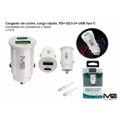 Cargador de coche Lightning, 3 ACar chargers