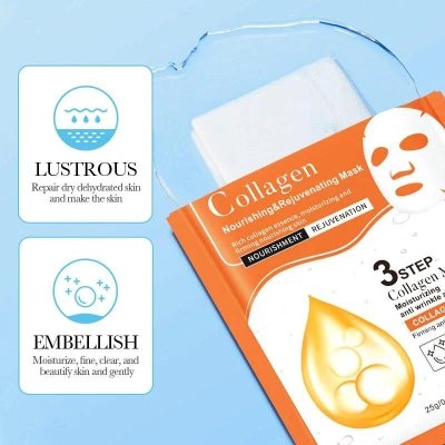 Mascarilla facial rejuvenecedora de colágeno en 3 pasos %category-name%