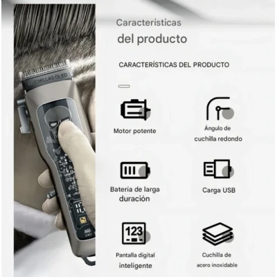 Surker SK-266 Professional Hair and Beard Trimmer 1500mAh 6800rpm