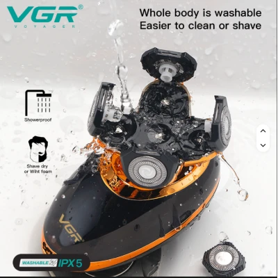 Professional 5-in-1 Shaver IPX5 VGR V-316 Wholesale | M2TEC M...