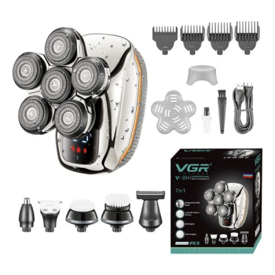 Barbeador profissional VGR V-394 7 em 1 - Venda por atacado | M2TEC Wholesale