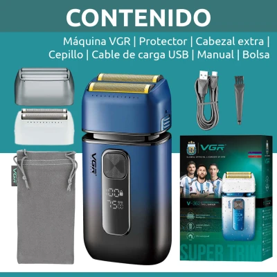 Afeitadora profecional VGR V-362Hair Clippers & Barber Accessories