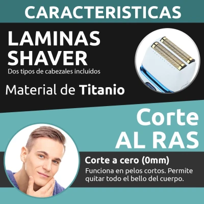 Afeitadora profecional VGR V-362Hair Clippers & Barber Accessories