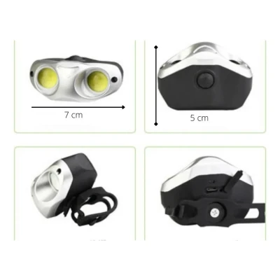 Kit Lumières Vélo USB QX-T0205 Ref. 13697