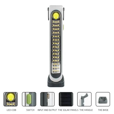 Lâmpada solar HEL-6855T no atacado | Atacadista M2TEC