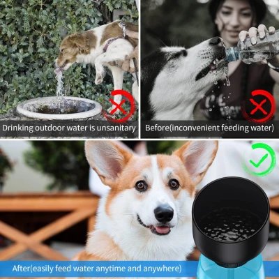 Garrafa de água para animais de estimação M-CW12, 500 ml no atacado | Atacadista M2TEC