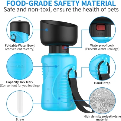 Garrafa de água para animais de estimação M-CW12, 500 ml no atacado | Atacadista M2TEC