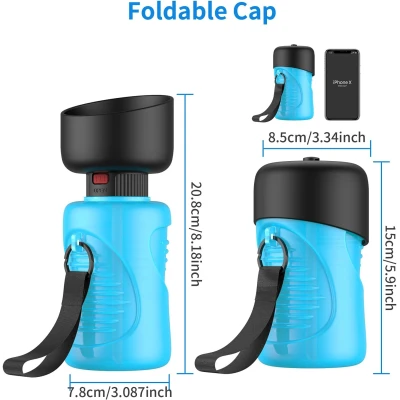 Garrafa de água para animais de estimação M-CW12, 500 ml no atacado | Atacadista M2TEC