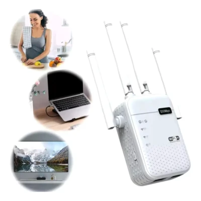 Repetidor WiFi 1200Mbps 4 antenas Green Lyca G-1171 - Grossista M2TEC
