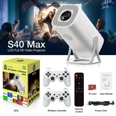 Projecteur HD avec jeux vidéo + 2 manettes - Vente en gros | M2TEC, grossiste