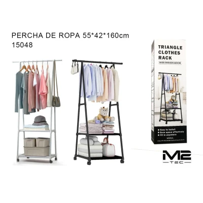 Cabideiro triangular 55x742x160cm no atacado | Atacadista M2TEC