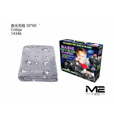 Grey light blanket 127x152cm MANTA_14346 M2TEC
