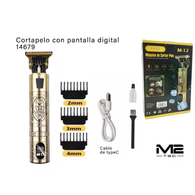 Máquina de Cortar Cabelo e Barba M2 AB-J21 no Atacado | M2TEC no Atacado