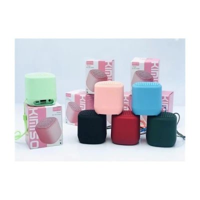 Enceinte sans fil portable, Bluetooth 5.1, puissance de 3 W, batterie de 500 mAh, autonomie de 1 km...