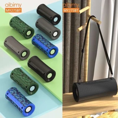 Wireless portable speaker, Bluetooth 5.1, 15W x2, IPX5, Aibimy MY27...