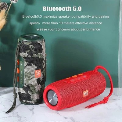 Caixa de som portátil sem fio, Bluetooth 5, potência de 5W x 2, bateria de 1500mAh, M2...