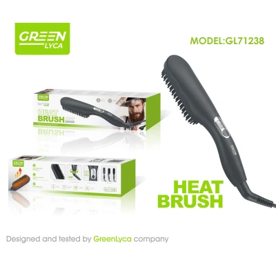 escova Alisador Barba Green Lyca GL71238 33W com LCD