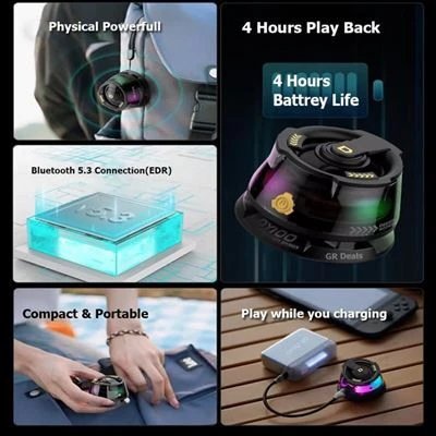 Altavoz portatil magnetico mini, Bluetooth 5.3, 400mah, DY100 %category-name%