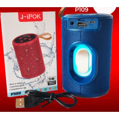 Caixa de som portátil sem fio, Bluetooth 5.3, potência de 5W, TWS, bateria de 1200mAh...