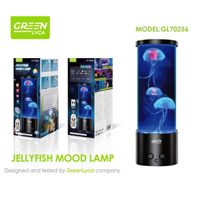 Green Lyca Jellyfish Ambient Lamp with RGB Light