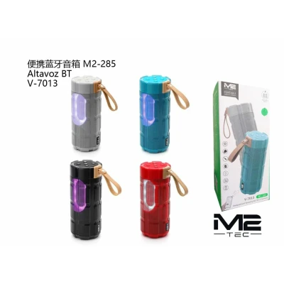 Coluna portátil sem fios, Bluetooth 5.1, potência 5W x2, TWS, bateria de 2400mAh M2-238