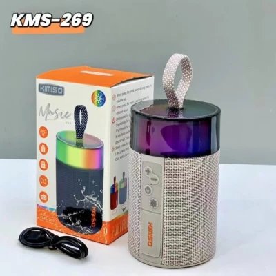 Enceinte sans fil portable, lumière LED, Bluetooth 5.3, puissance 7 W, TWS...