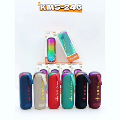 Altavoz Bluetooth Portátil KIMISO KMS-246 con Sonido Potente y Dise...