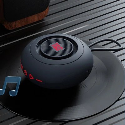Caixa de som portátil sem fio, Bluetooth 5.3, graves reforçados, potência de 3W, ...