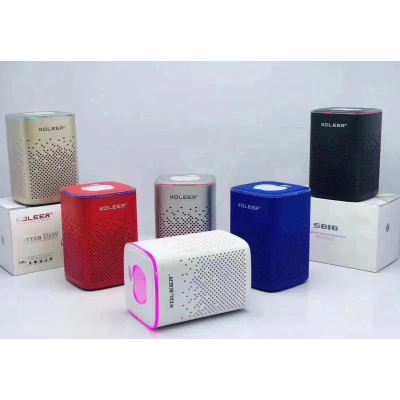Enceinte sans fil portable, Bluetooth 5.1, puissance 5 W, TWS, batterie 1200 mAh...