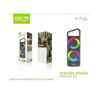 Enceinte sans fil portable, Bluetooth 5.3, puissance 10 W, TWS, 1500 mA...
