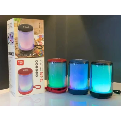 Caixa de som portátil sem fio, Bluetooth 5.3, potência de 7W, TWS, bateria de 1200mAh...
