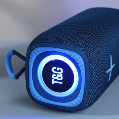 Coluna portable sem fios, Bluetooth 5.3, potência 8W X2, TWS, 1500 mAh, T&G Tg - 654 no atacado | Atacadista M2TEC