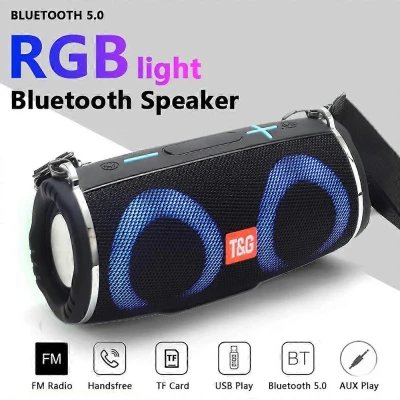 Enceinte sans fil portable, Bluetooth 5.3, puissance de 5 W x 2, TWS, 1200...
