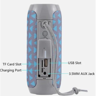 Enceinte sans fil portable, Bluetooth 5.1, puissance 10 W, TWS, 1200 mA...