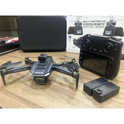 Dron D23, 4K, Sensor Obstaculo 2 Cámaras 3 Baterías Pantalla Negro. %category-name%