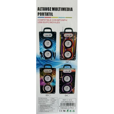 Caixa de som Bluetooth portátil sem fio, 20W de potência, Link Bits al po...