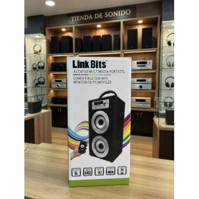 Enceinte Bluetooth sans fil portable, puissance de 10 W, Link Bits al po...