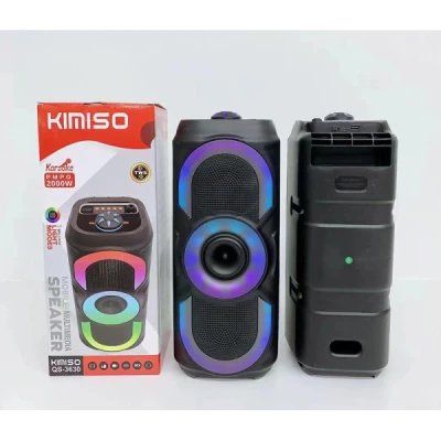 Caixa de som portátil sem fio, Bluetooth 5.3, potência de 10W x2, bateria de 2000mAh,...