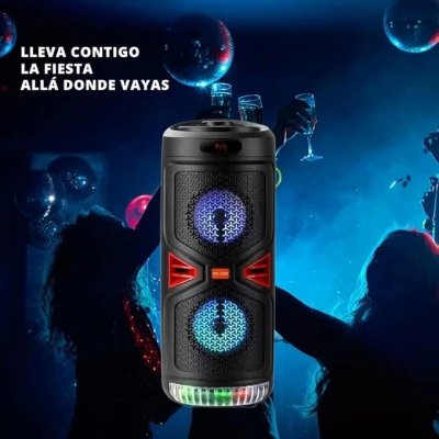 Altavoz portátil Wireless, Bluetooth 5.3, potencia 800W, TWS, 1200m...
