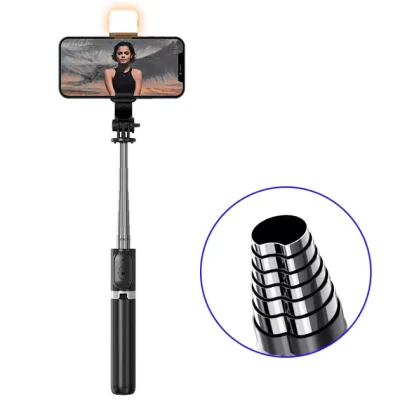 Trépied et perche à selfie pour téléphones portables, télécommande Blu