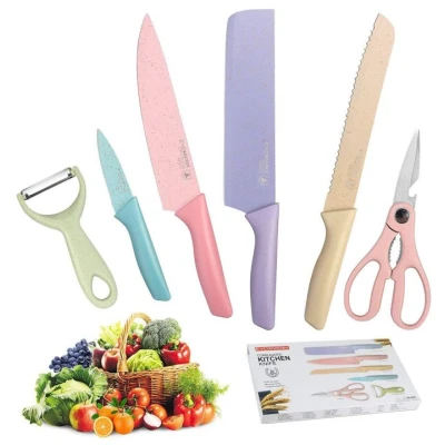 Wholesale ER-0278 Corrugated Kitchen Knife Set | M2TE...