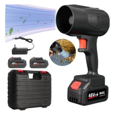 soprador de ar, 2 baterias de 48 W, 29000 rpm, Green Lyca GL70322...