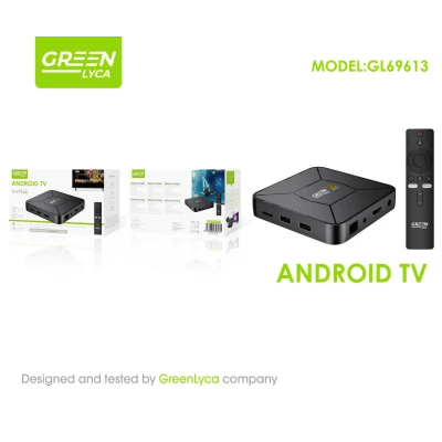 Boîtier TV Android 2 Go + 8 Go avec commande vocale, GL69613 Vente en gros | M...