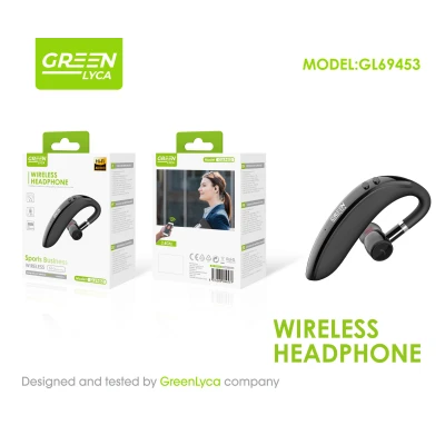 Casque Bluetooth mono léger et confortable, BT 5.4, 6 heures d'autonomie, G...