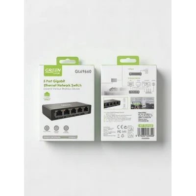 Commutateur Ethernet Gigabit 5 ports, répartiteur Internet LAN RJ45 1000 Mbps...